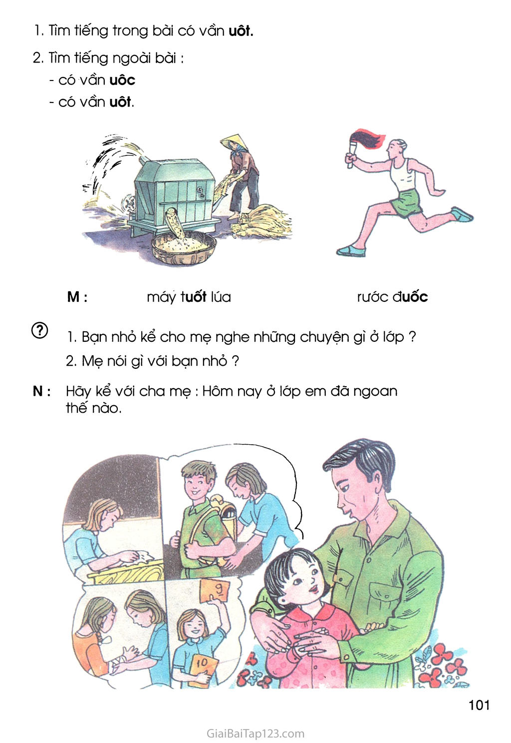Tuần 7 - Chủ điểm: Nhà trường trang 2