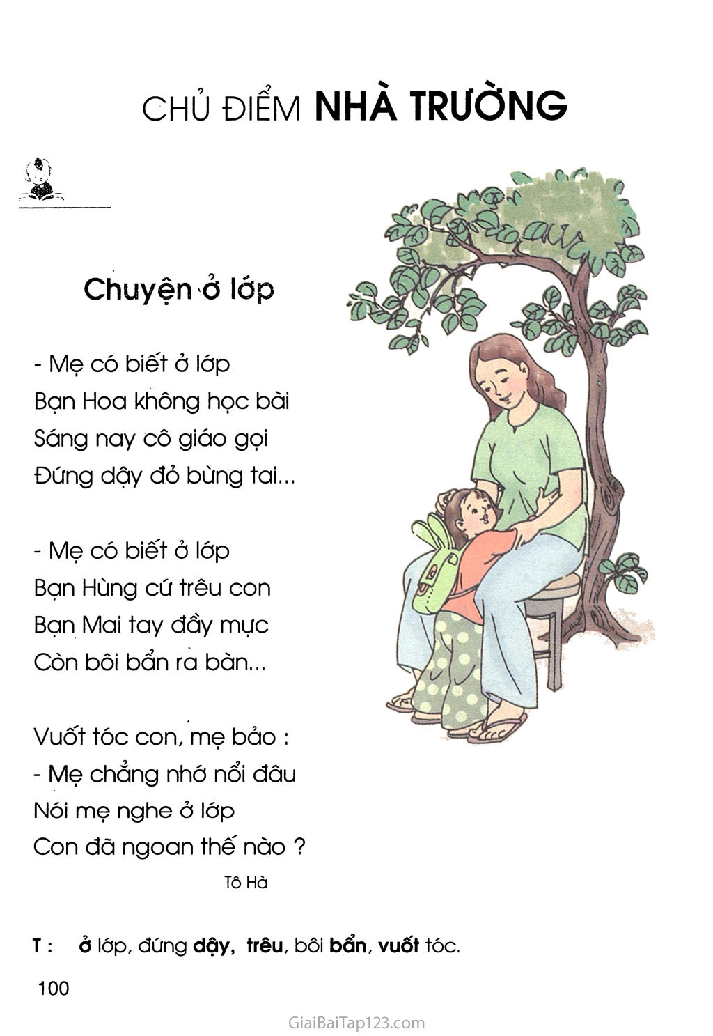 Tuần 7 - Chủ điểm: Nhà trường trang 1