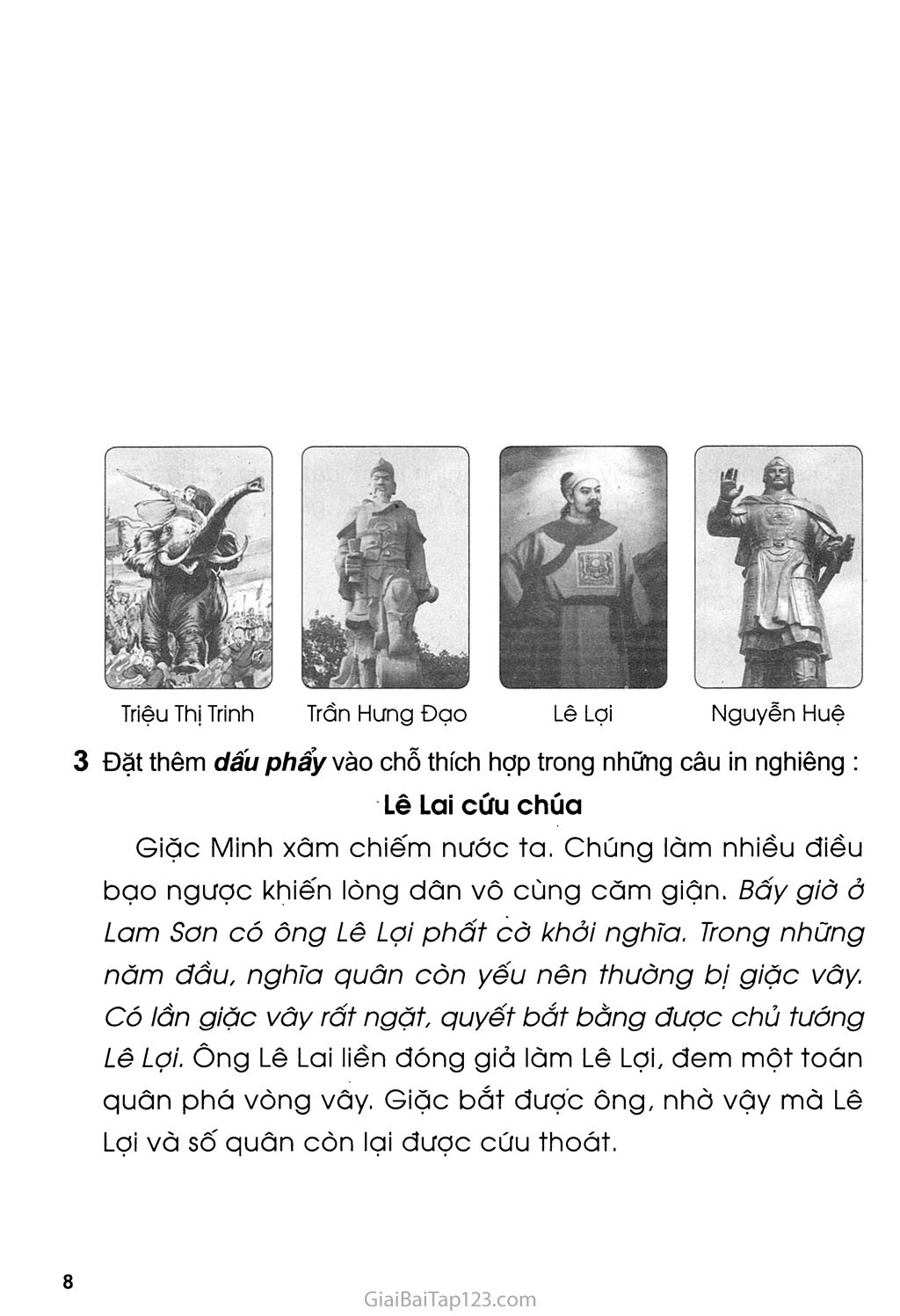 Tuần 20 - Chủ điểm: Bảo vệ Tổ quốc trang 3 Tuần 20 - Chủ điểm: Bảo vệ Tổ quốc trang 3