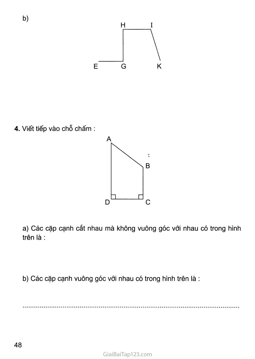 Bài 41. Hai đường thẳng vuông góc trang 2