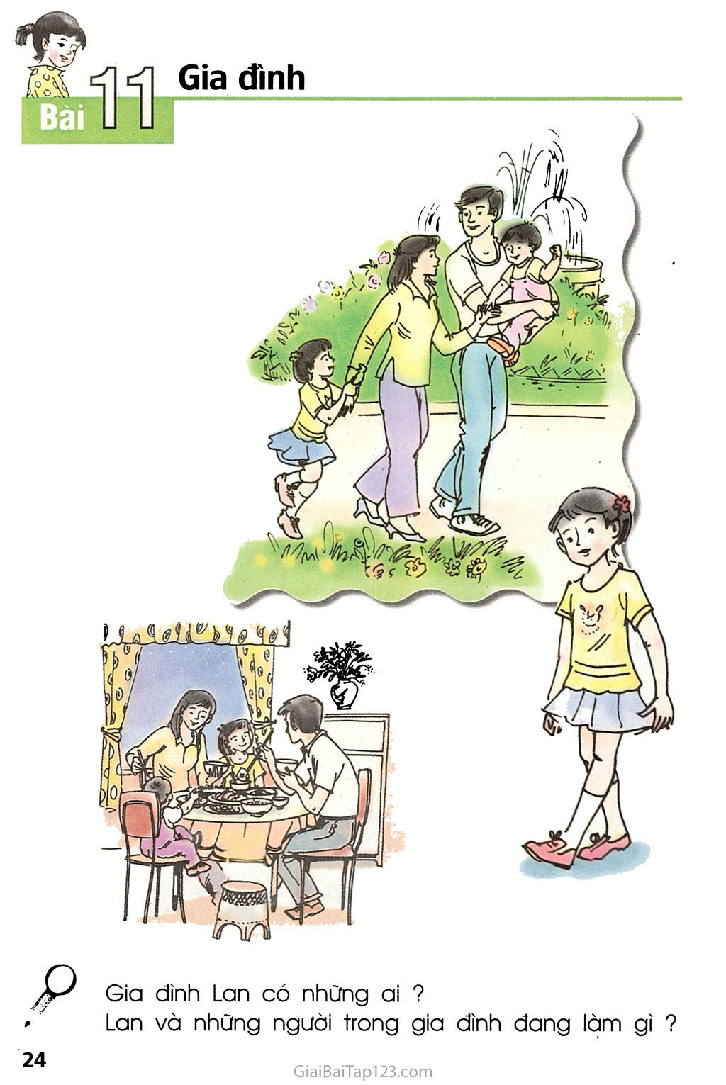 Bài 11. Gia đình trang 2 Bài 11. Gia đình trang 2