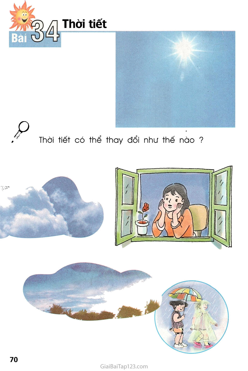 Bài 34. Thời tiết trang 1