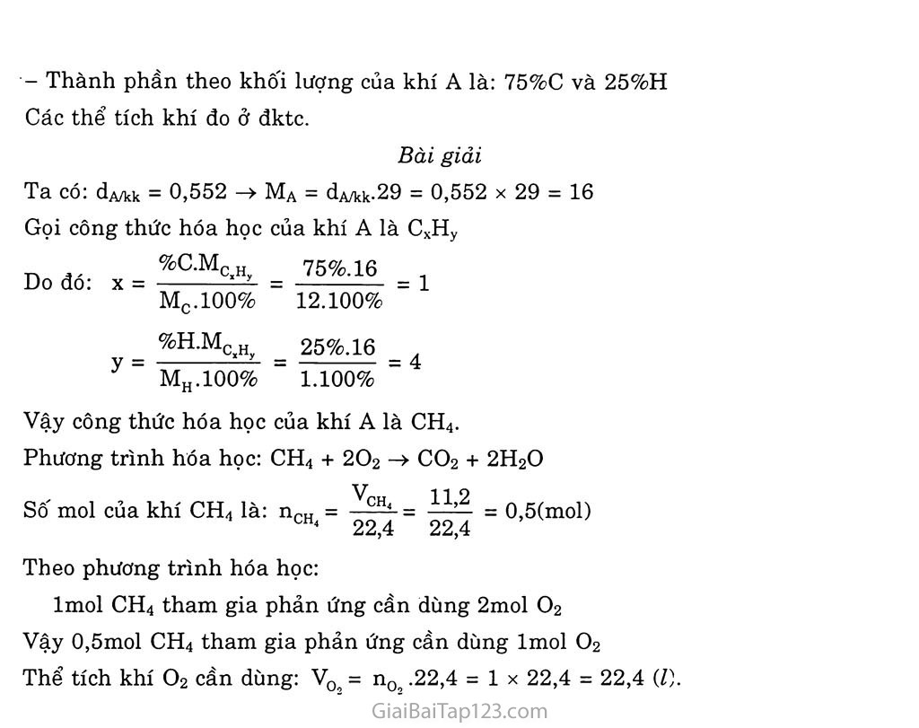 Bài 22: Tính theo phương trình hóa học trang 5