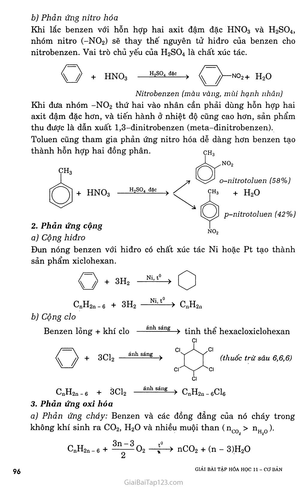 Bài 31: Benzen và đồng đẳng: Một số hiđrocacbon thơm khác trang 2