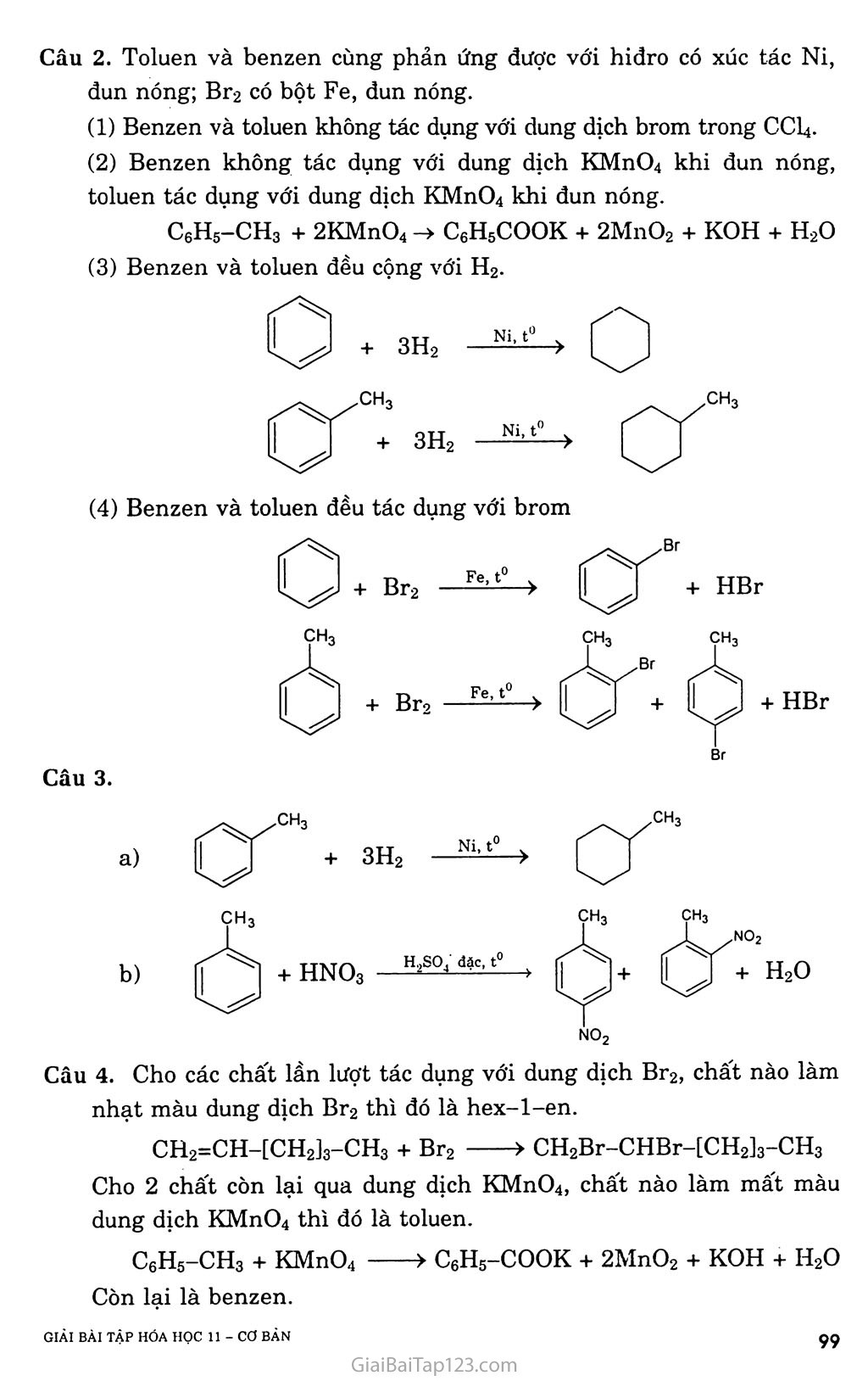 Bài 31: Benzen và đồng đẳng: Một số hiđrocacbon thơm khác trang 5