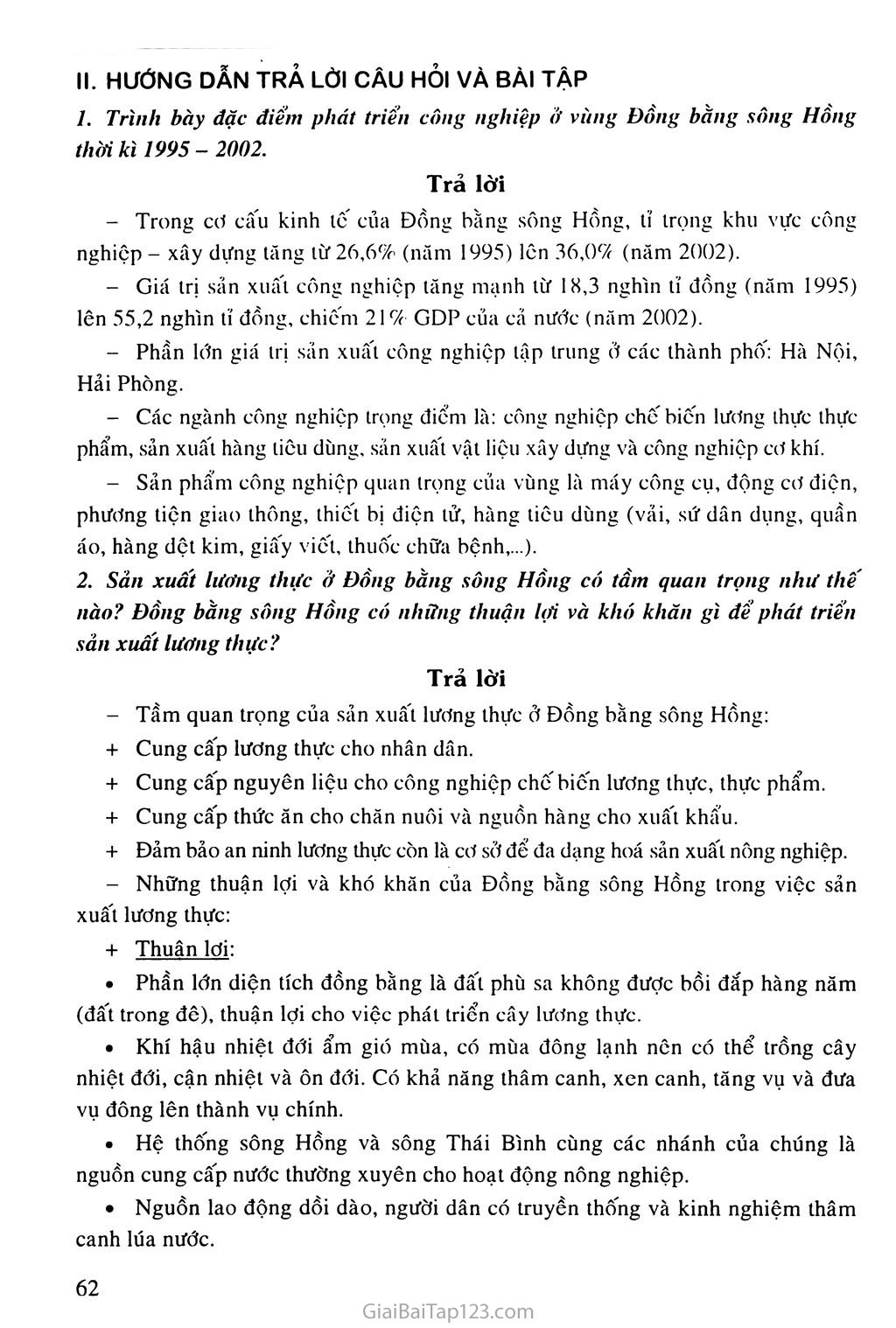 Bài 21. Vùng Đồng bằng sông Hồng (tiếp theo) trang 3