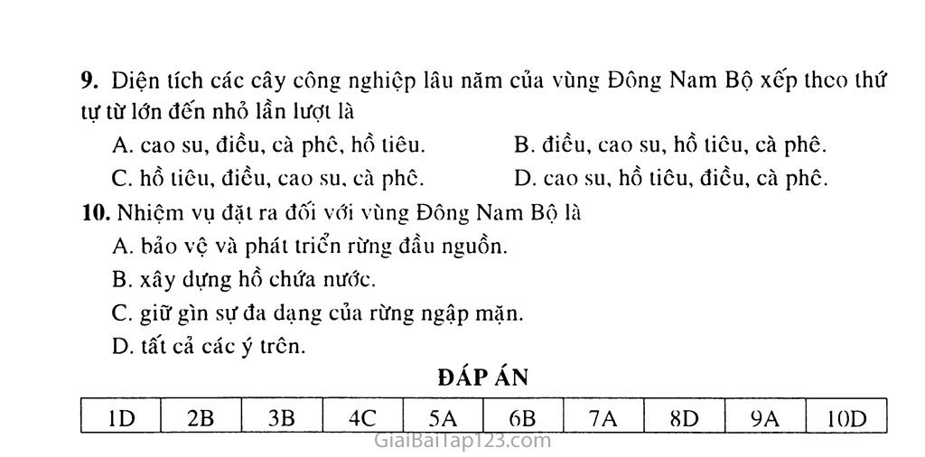 Bài 32. Vùng Đông Nam Bộ (tiếp theo) trang 5