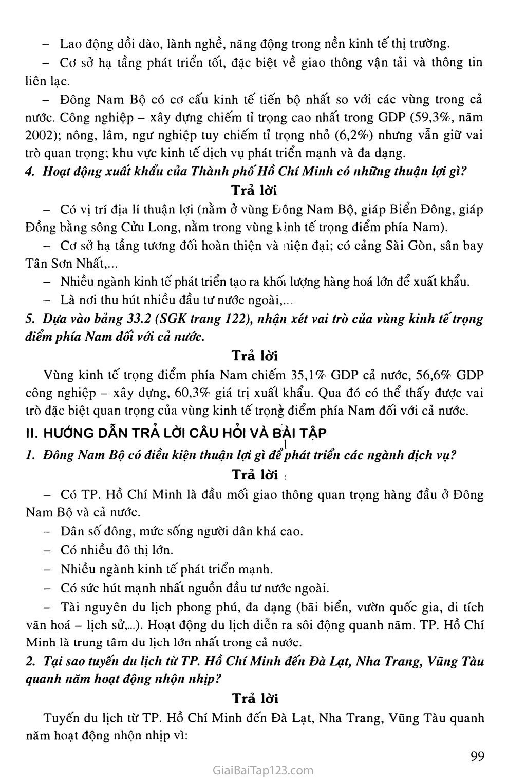 Bài 33. Vùng Đông Nam Bộ (tiếp theo) trang 2
