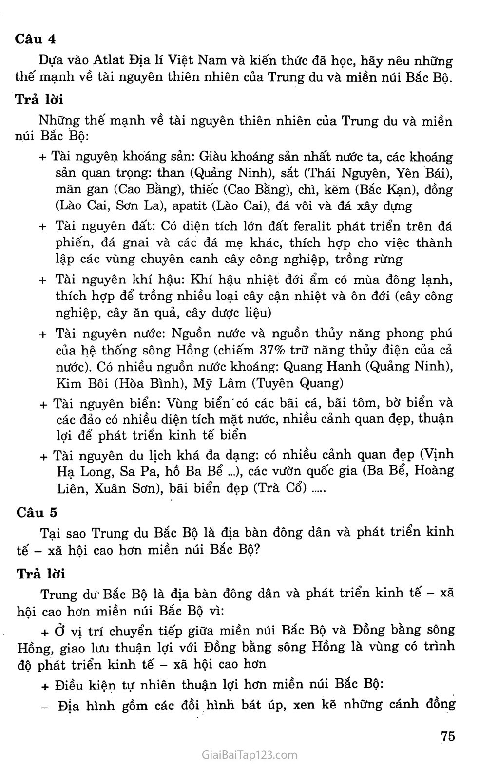 Bài 17. Vùng Trung du và miền núi Bắc Bộ trang 3