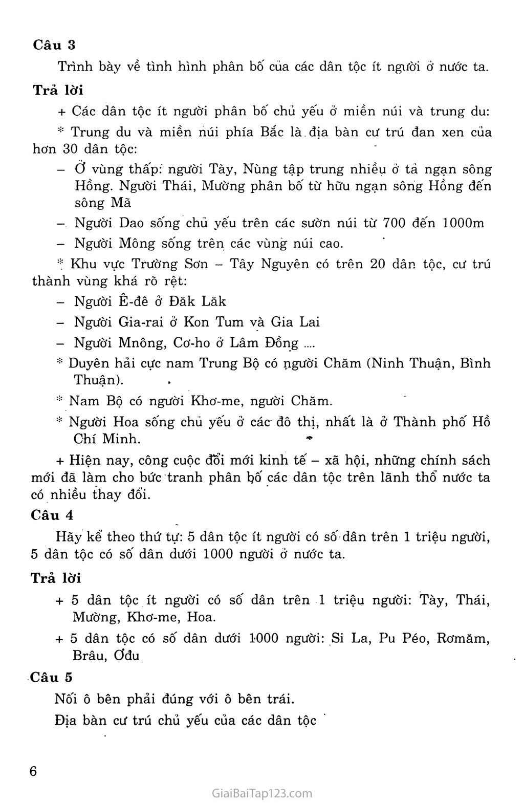 Bài 1. Cộng đồng các dân tộc Việt Nam trang 2