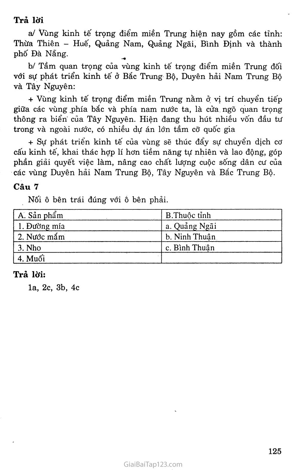 Bài 26. Vùng Duyên hải Nam Trung Bộ (tiếp theo) trang 6 Bài 26. Vùng Duyên hải Nam Trung Bộ (tiếp theo) trang 6