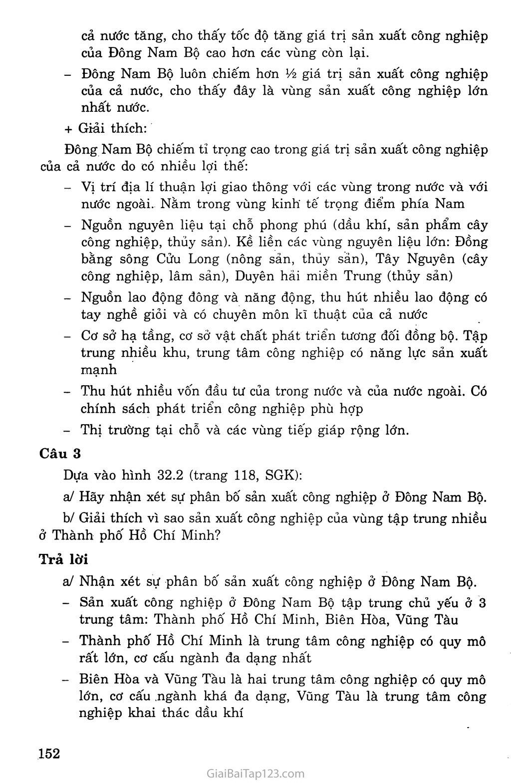 Bài 32. Vùng Đông Nam Bộ (tiếp theo) trang 3