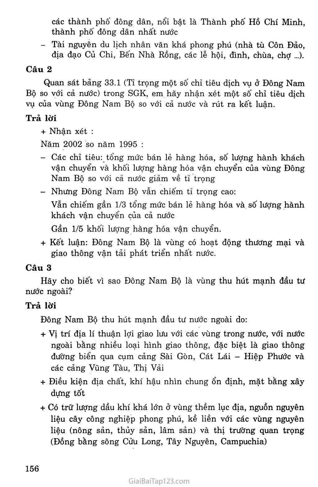 Bài 33. Vùng Đông Nam Bộ (tiếp theo) trang 2