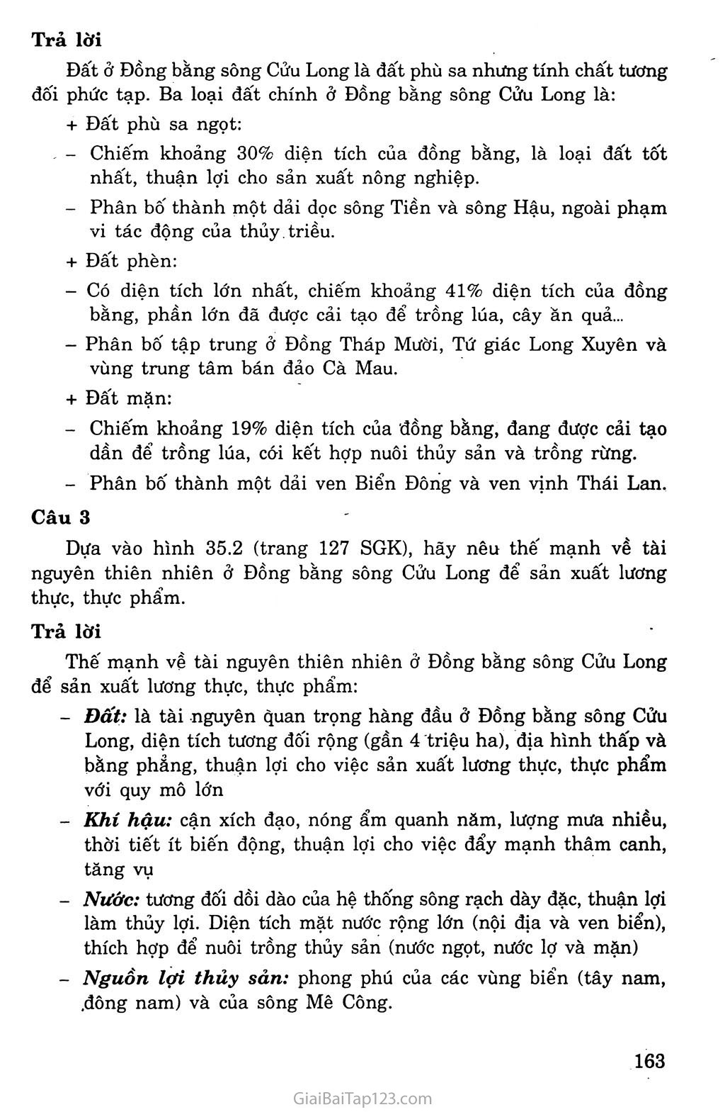 Bài 35. Vùng Đồng bằng sông Cửu Long trang 2